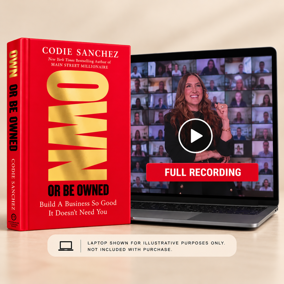 Own or Be Owned | Hardcover + Full Book Launch Recording